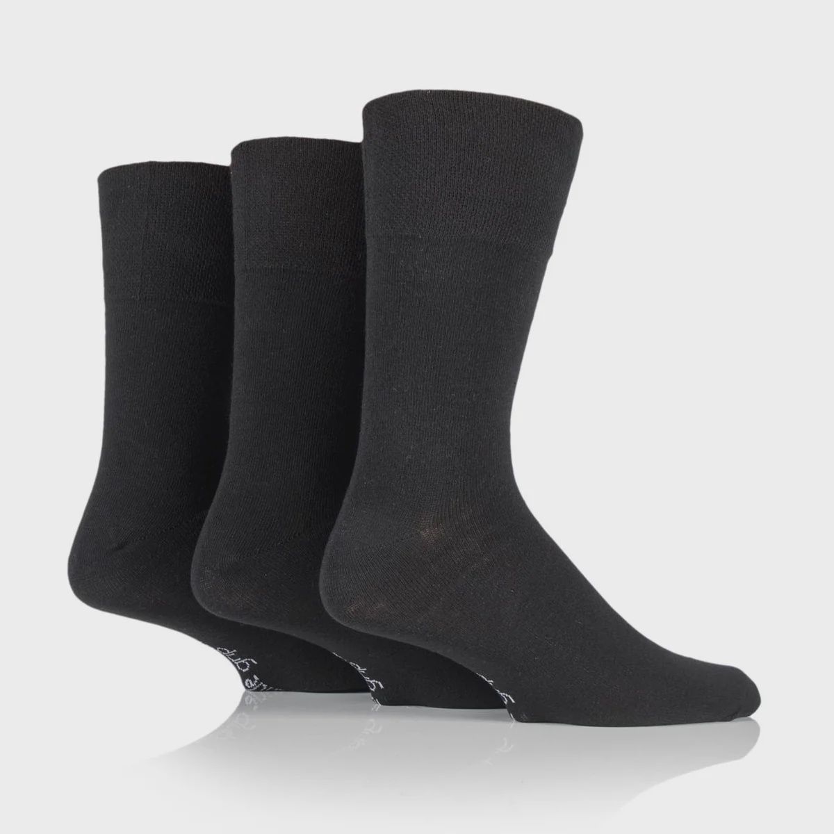 Gentle Grip 3pack Black