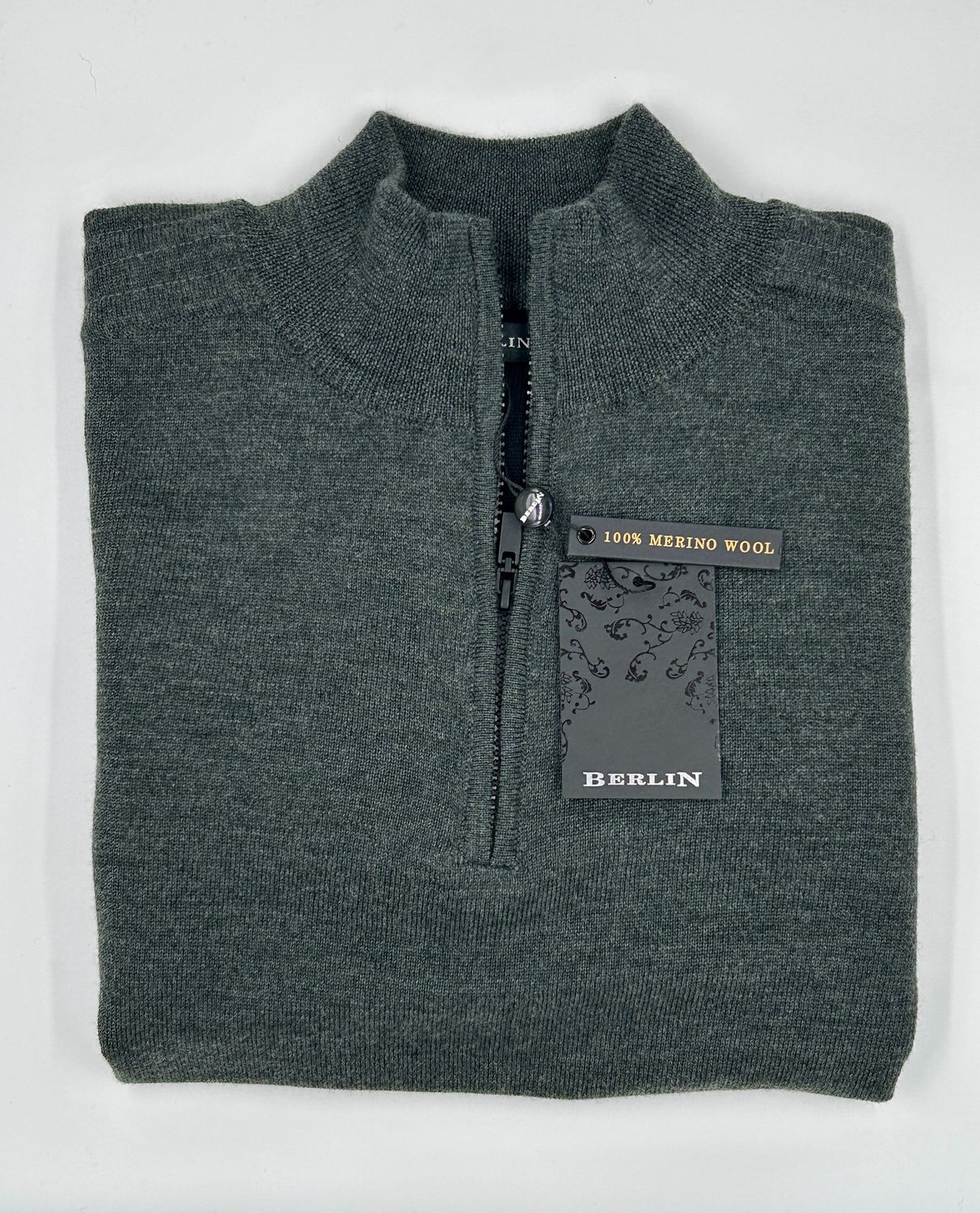 Berlin 1/4 Zip MW36 Olive