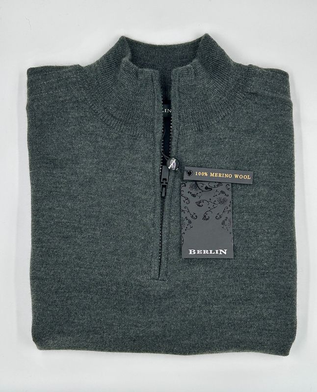 Berlin 1/4 Zip MW36 Olive