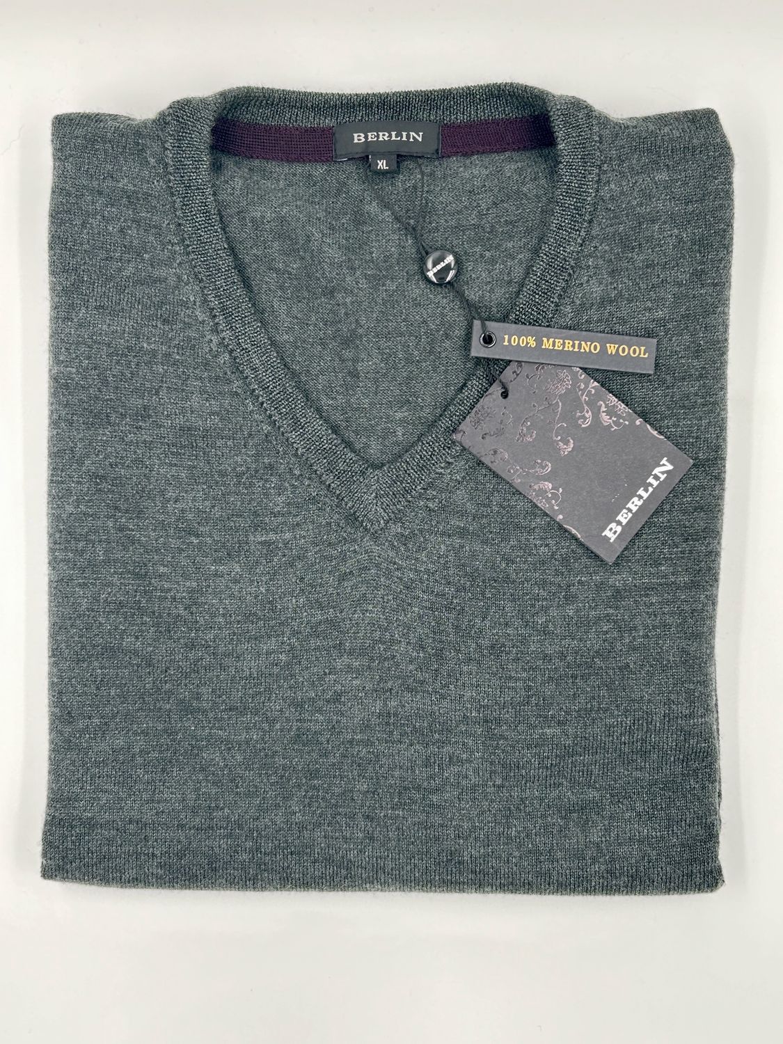 Berlin V-Neck MW37 Olive