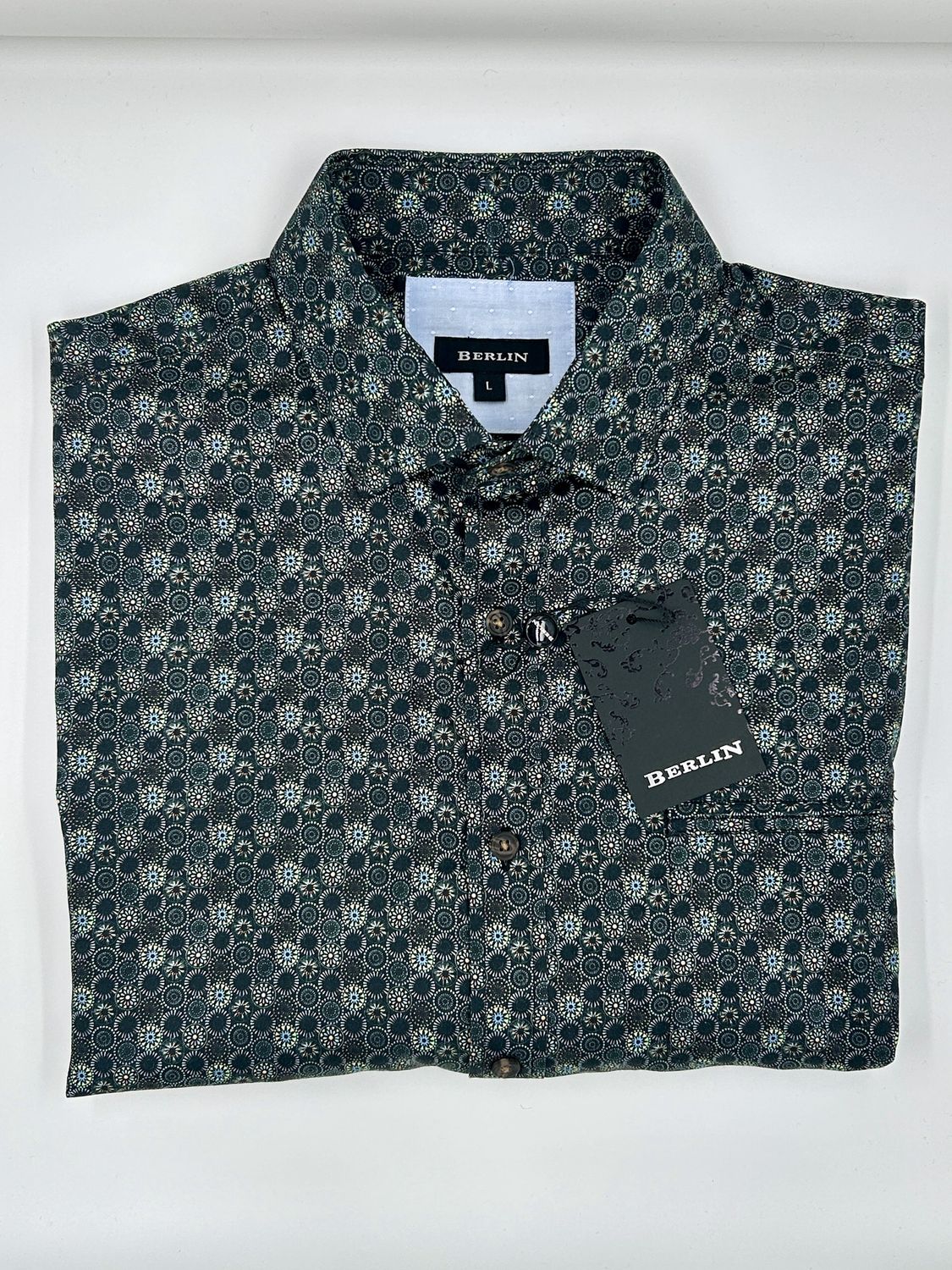 Berlin L/S 318 Kaleidoscope Green