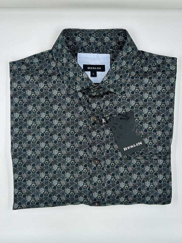 Berlin L/S 318 Kaleidoscope Green