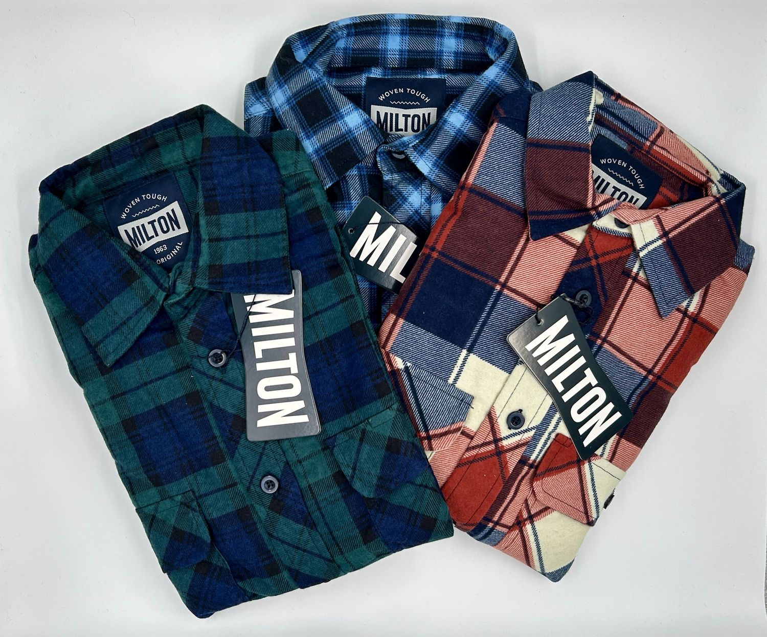 Milton L/S full placket