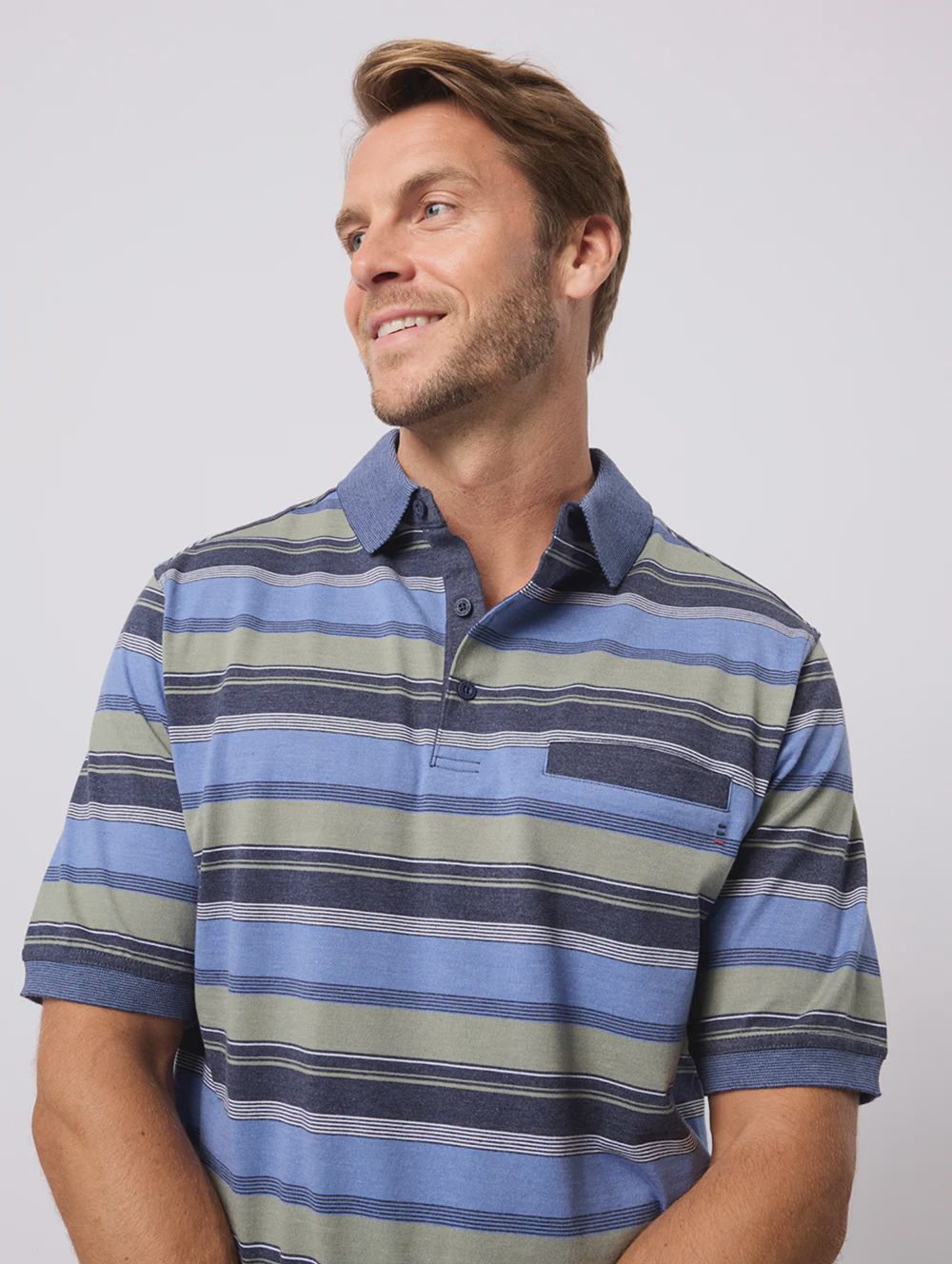 Breakaway Polo 62471 Denim Marle