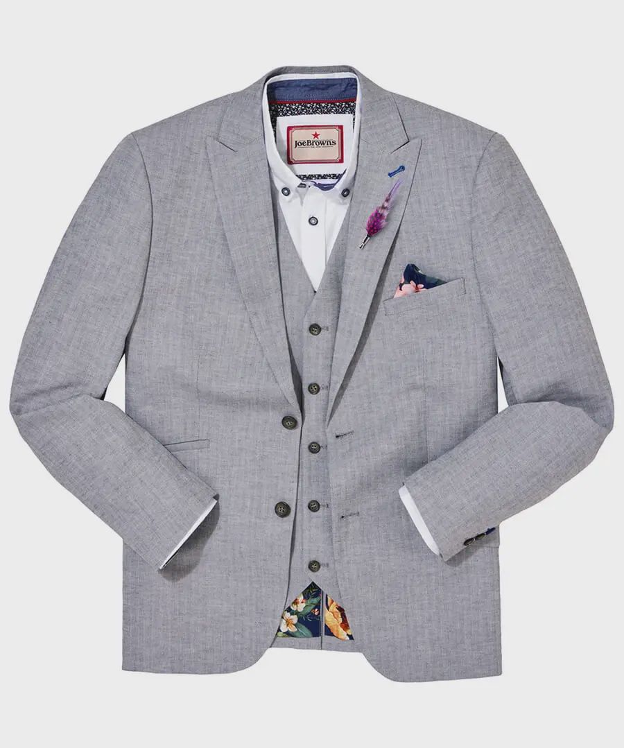 Joe Brown Jacket Silver Grey