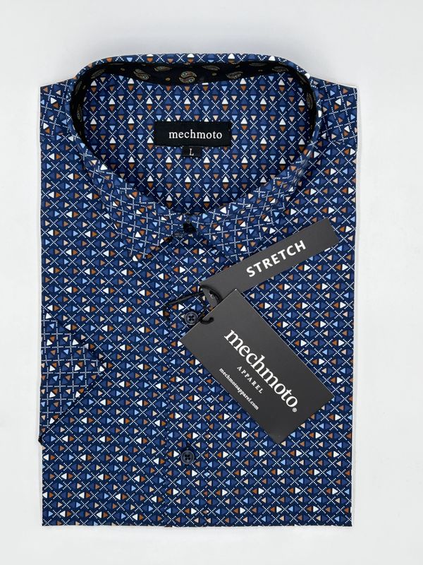 Mechmoto S/S 110 Triangles Blue