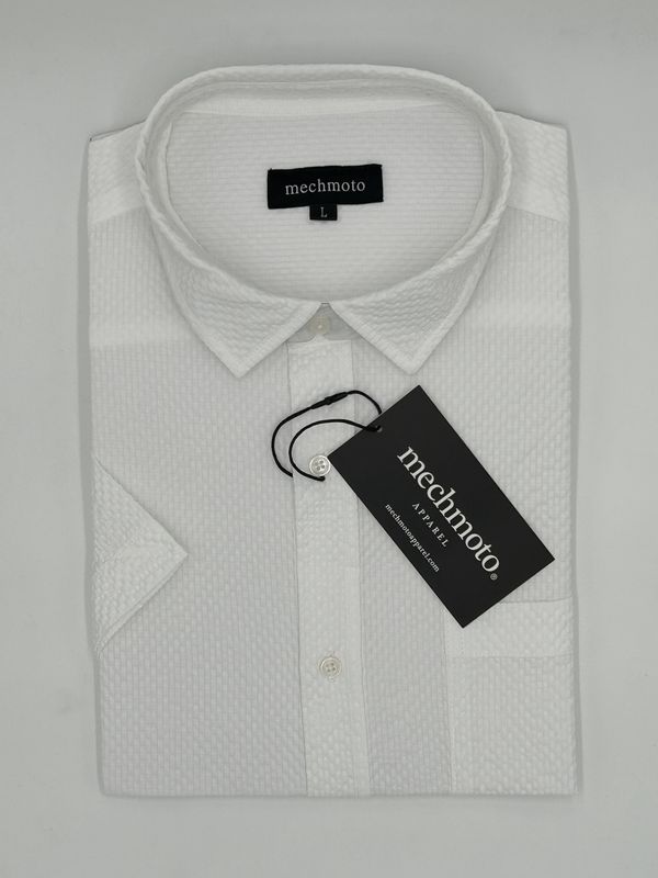 Mechmoto S/S 125A Textured White