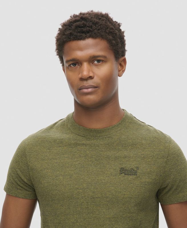 Superdry Tee Essential Olive Fleck Marle