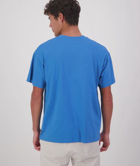 Swanndri Tee Fundamentals Maui Blue