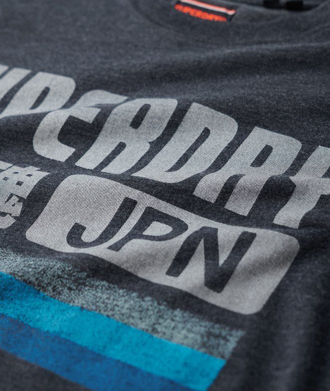 Superdry Japan Stripe Eclipse Navy Marle