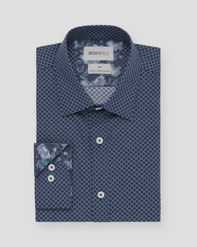 Brooksfield L/S 2581 Navy