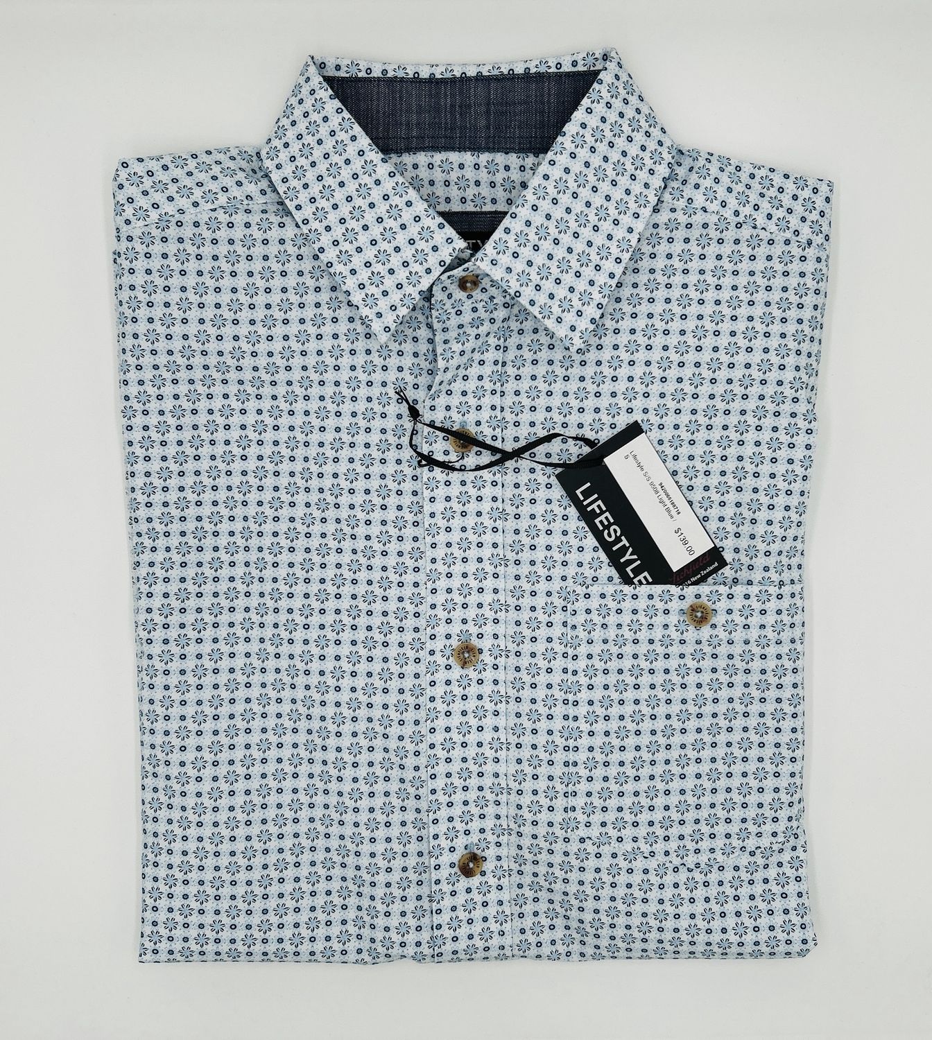 Lifestyle S/S 9508 Light Blue