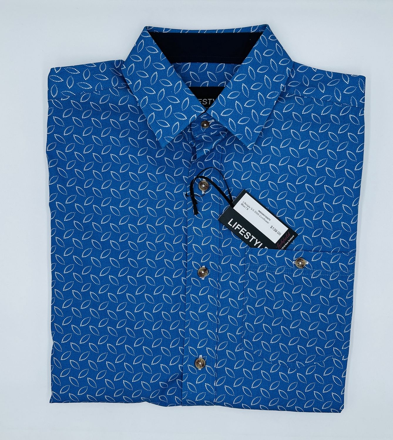 Lifestyle S/S 9505 Cornflower Blue