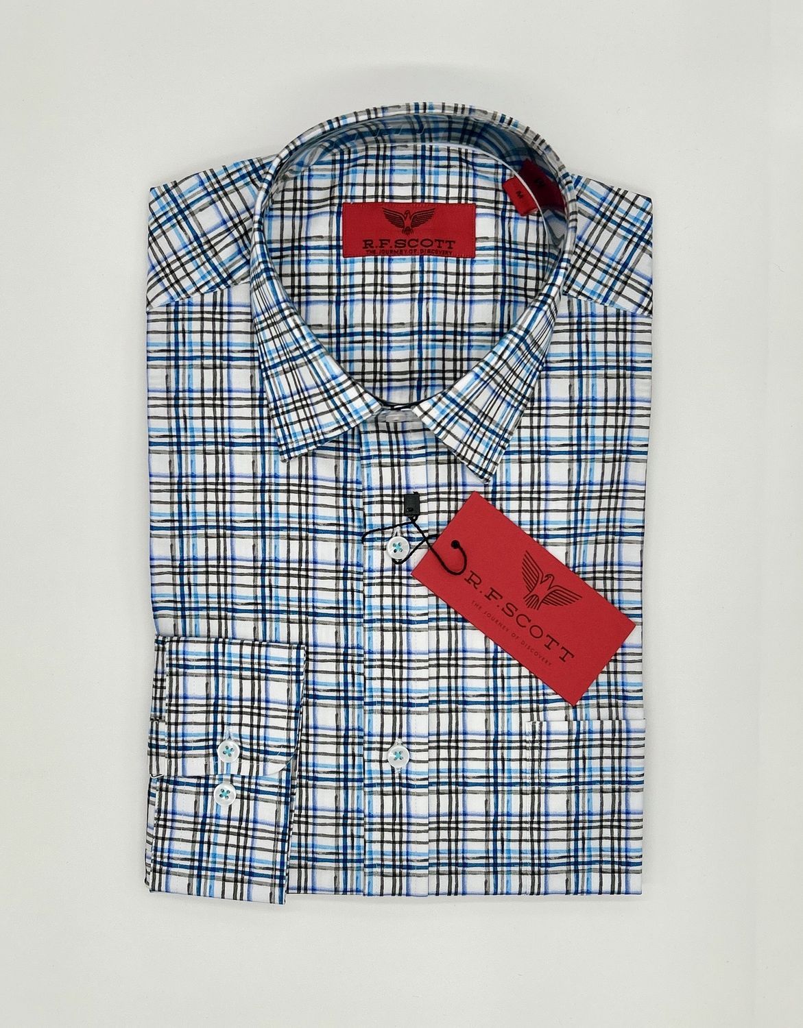 R.F.Scott L/S 24033 Blue