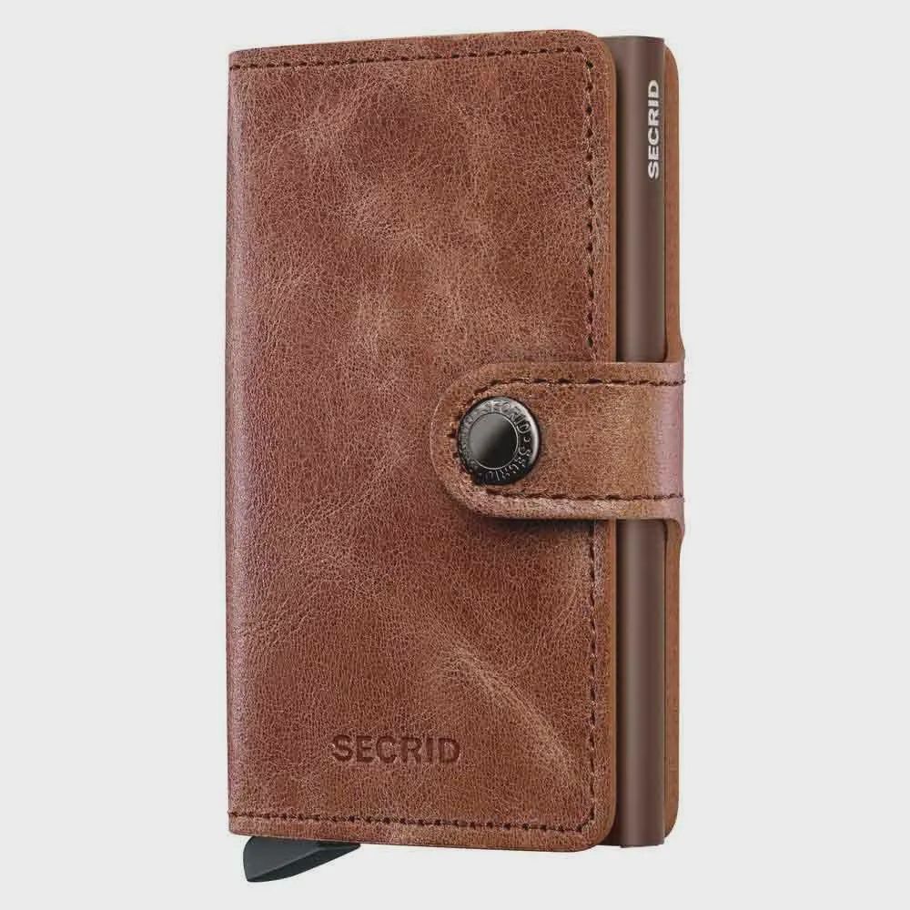 Secrid Miniwallet Vintage Cognac-Brown