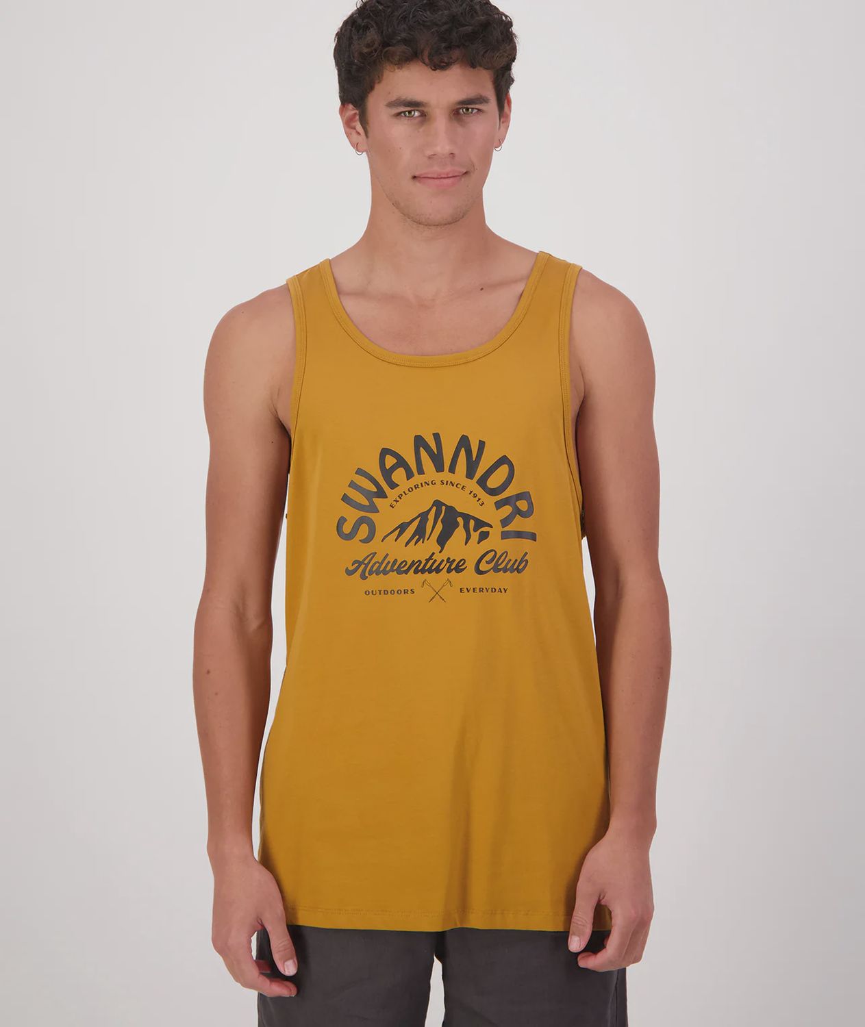 Swanndri Singlet Mountain Top Amber