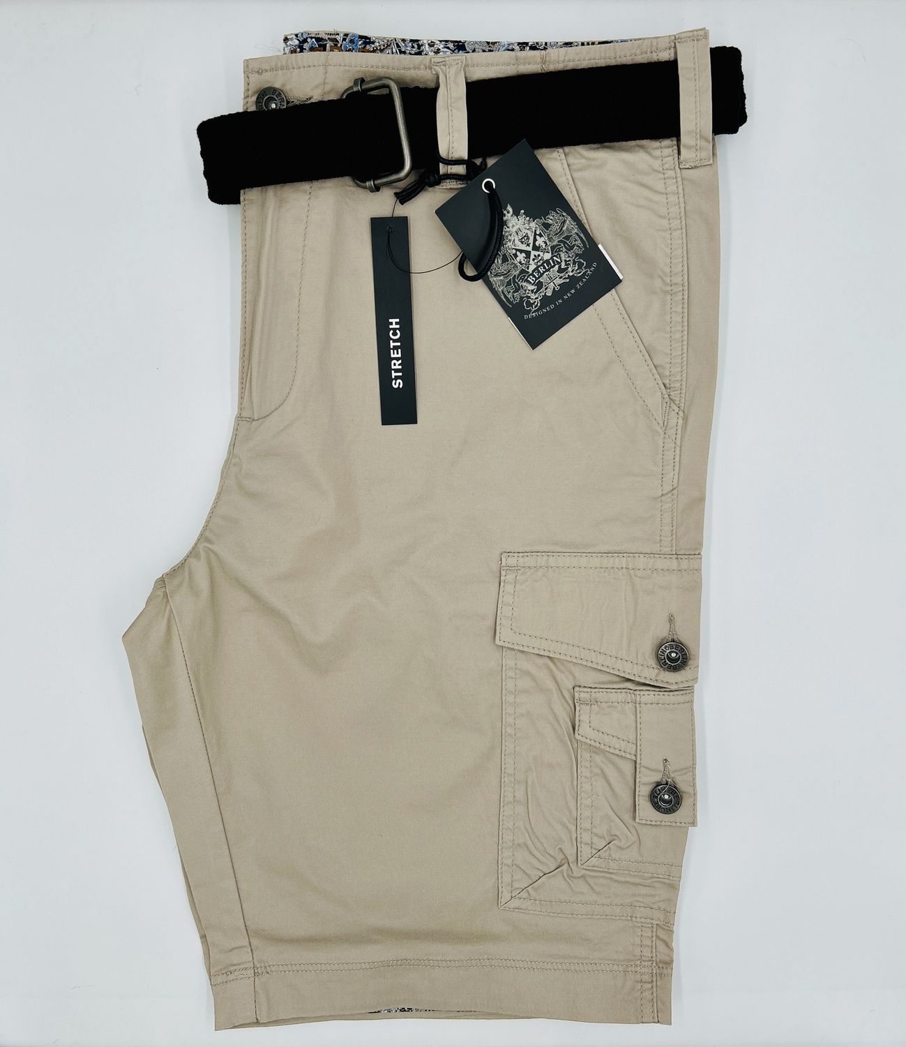 Berlin Short P274 Dobby Stone