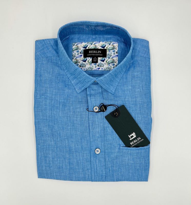 Berlin S/S 648 Irish Linen Blue
