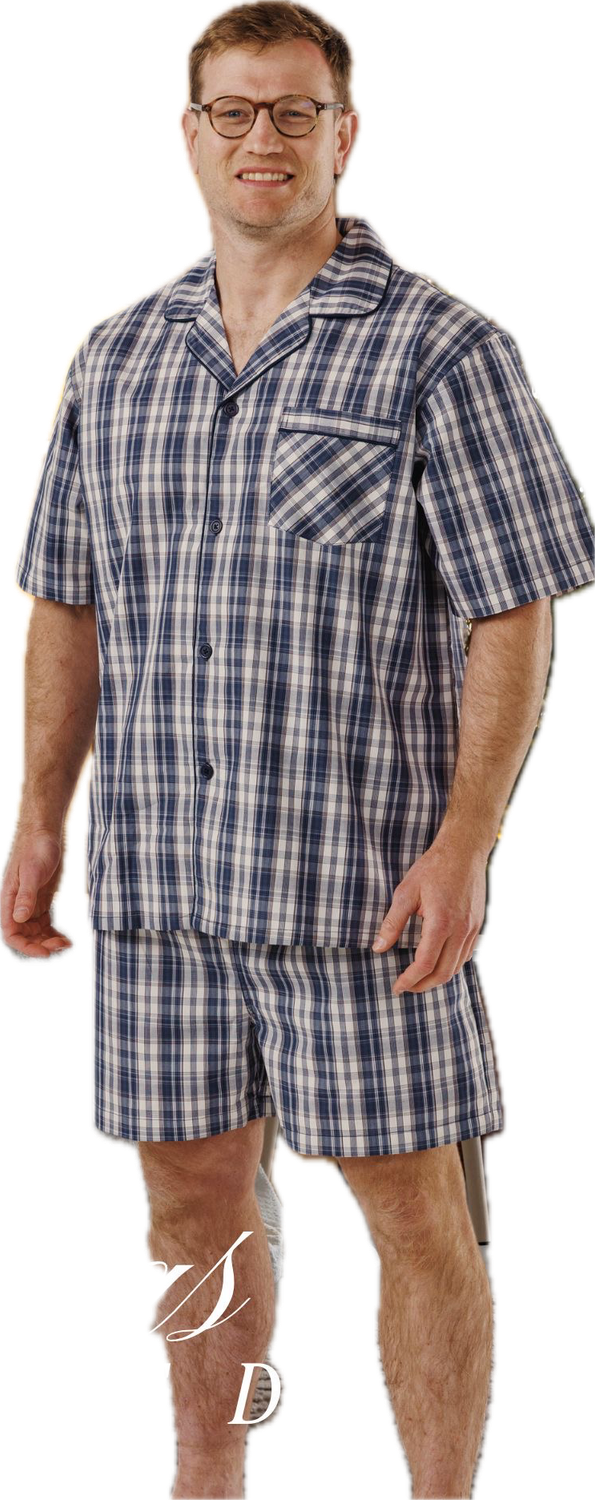 Lichfield PJs Summer Dark Blue