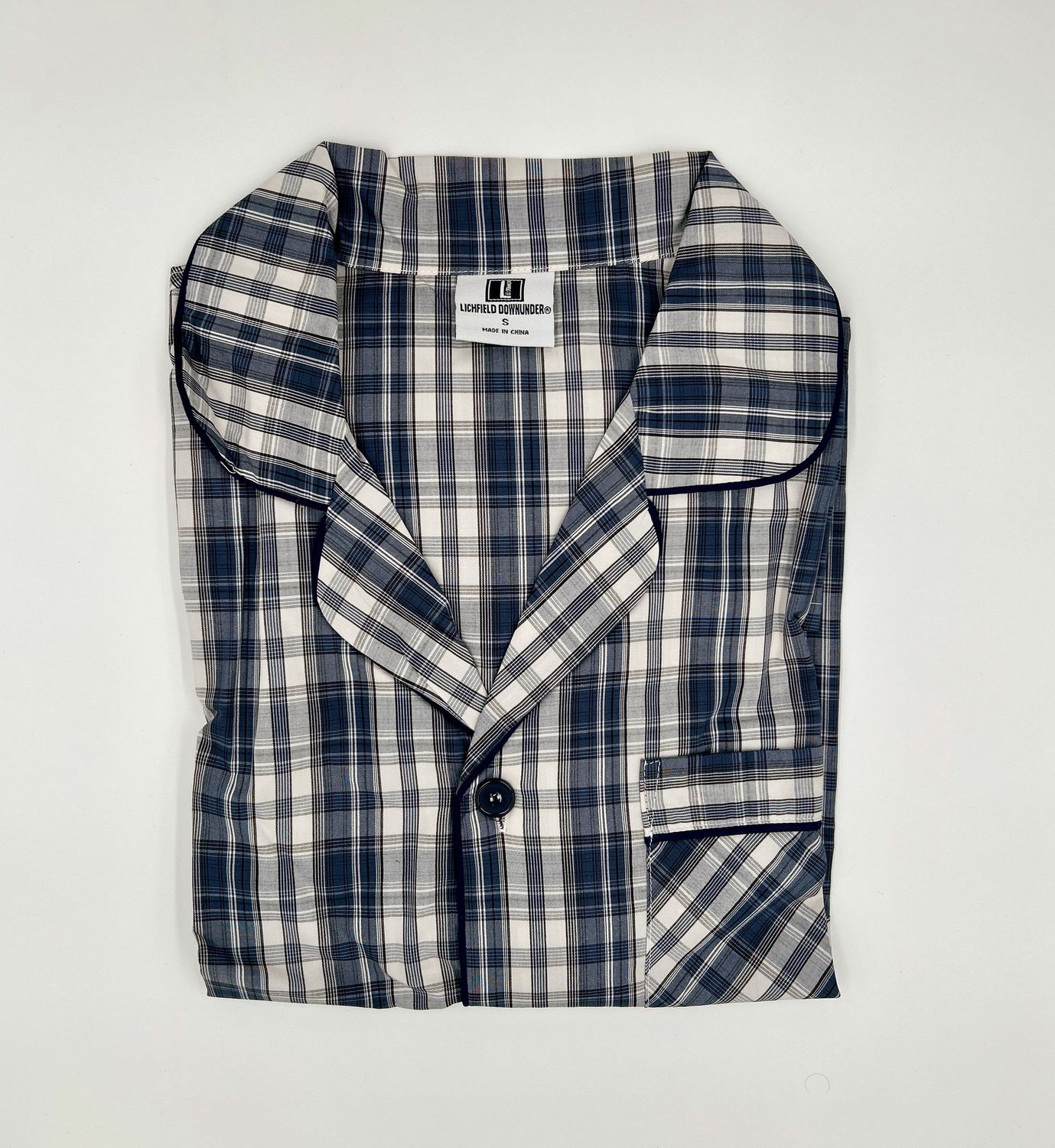 Lichfield PJs Summer Dark Blue