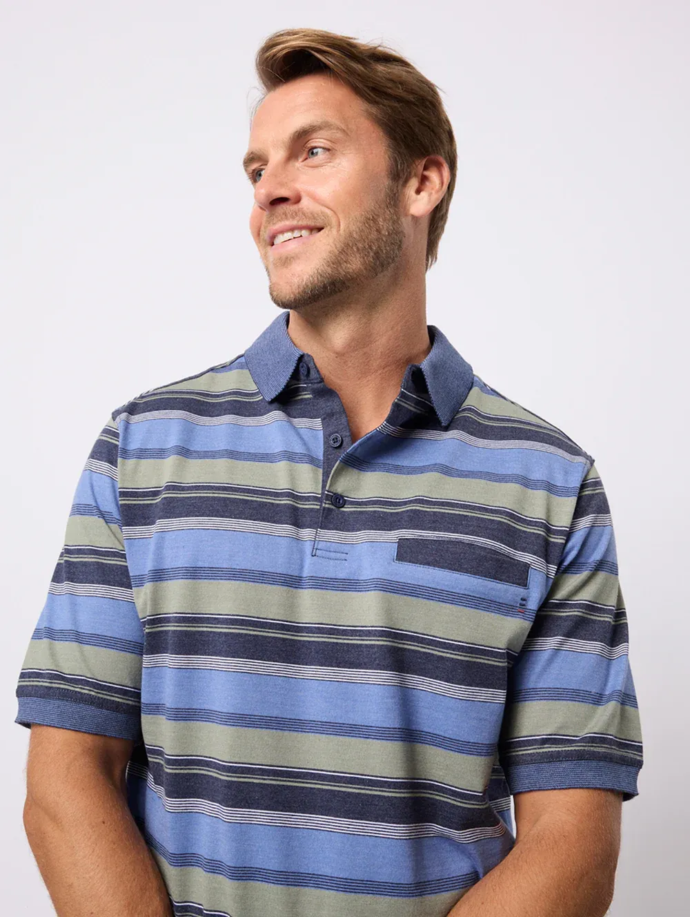 Breakaway Polo 62471 Denim Marle