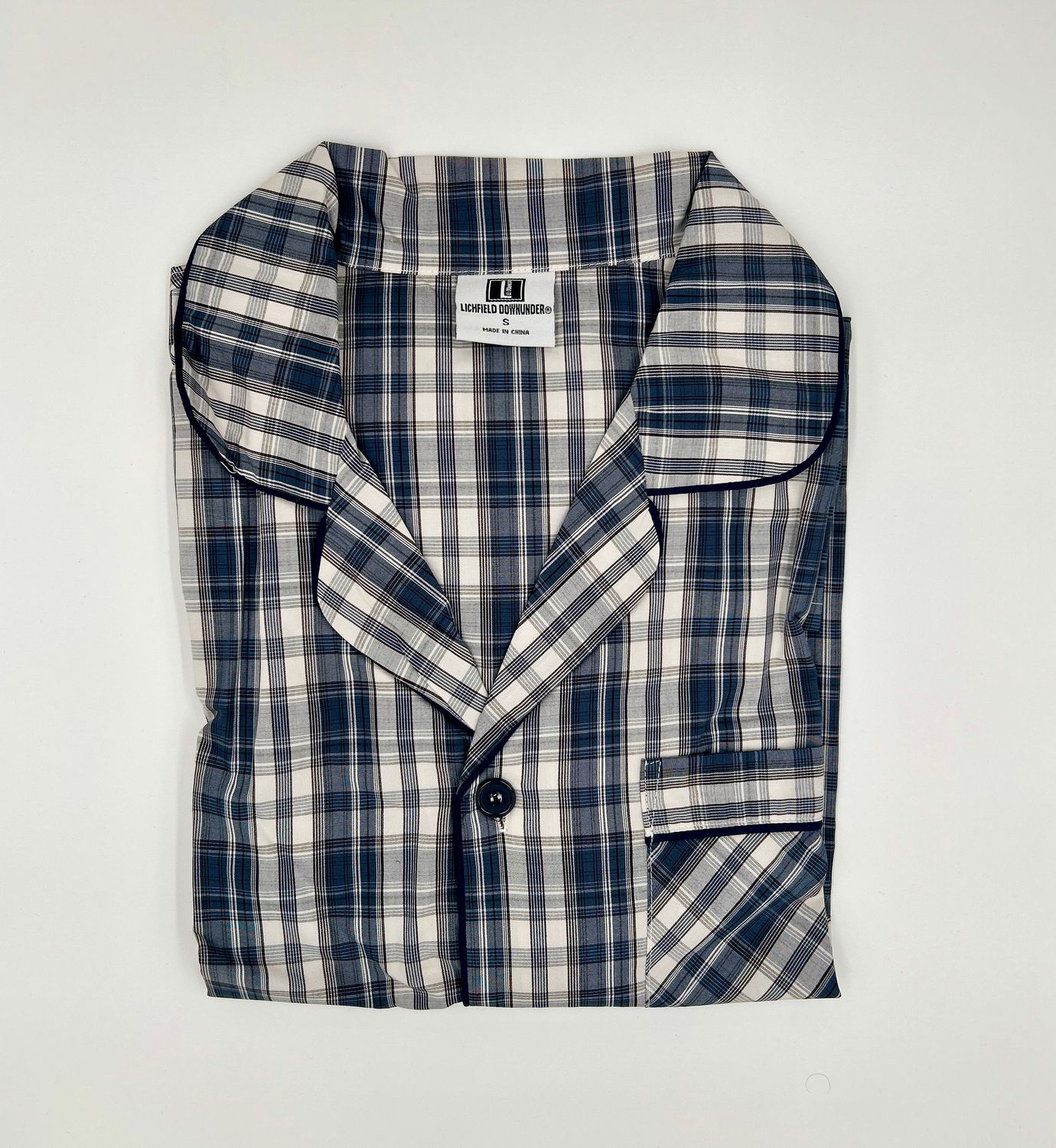 Lichfield PJs Summer Dark Blue