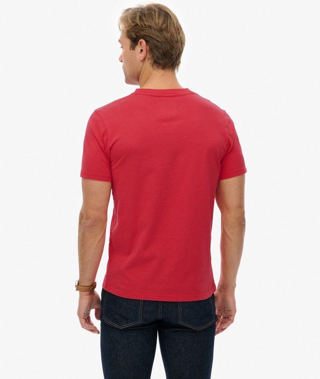 Superdry Tee VL Classic Indiana Red