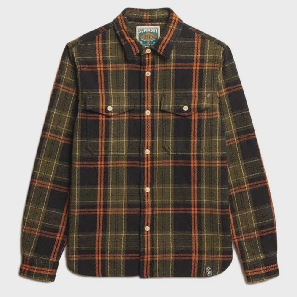 Superdry L/S Merchant Peyton Black