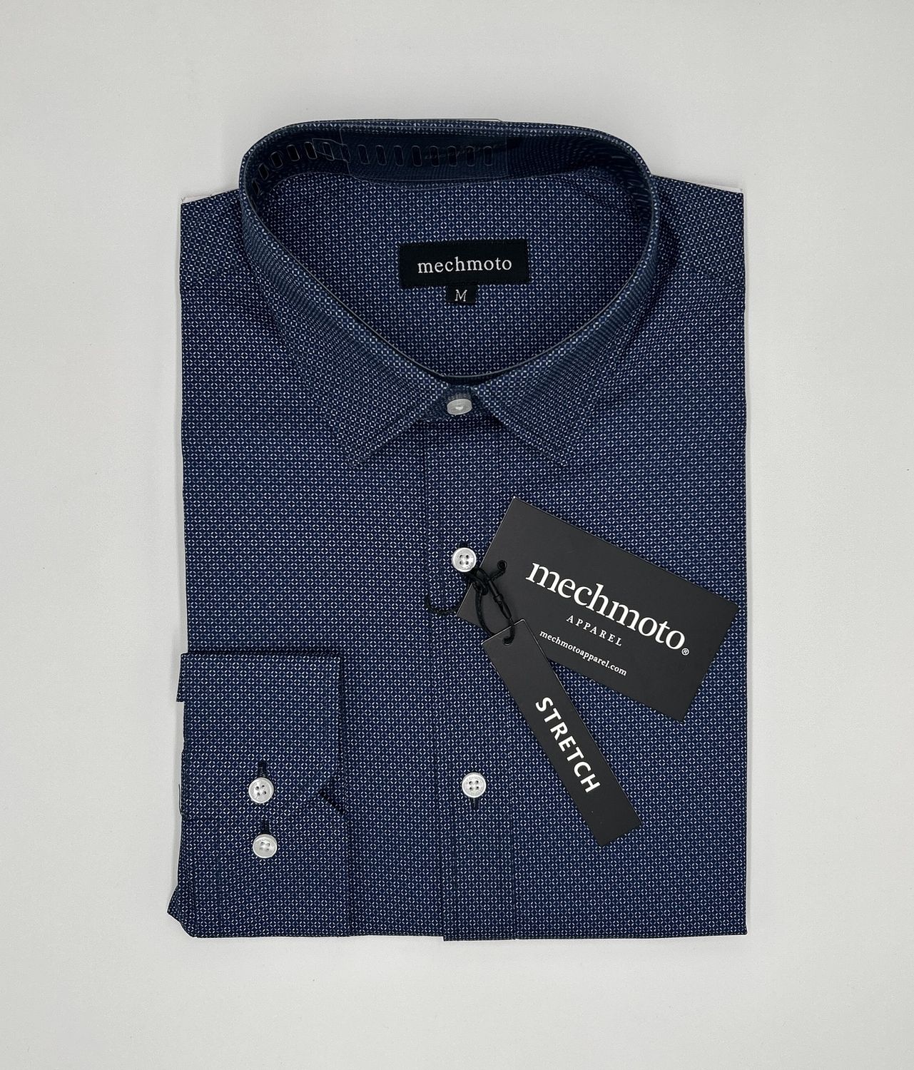 Mechmoto L/S Mini Geo Blue