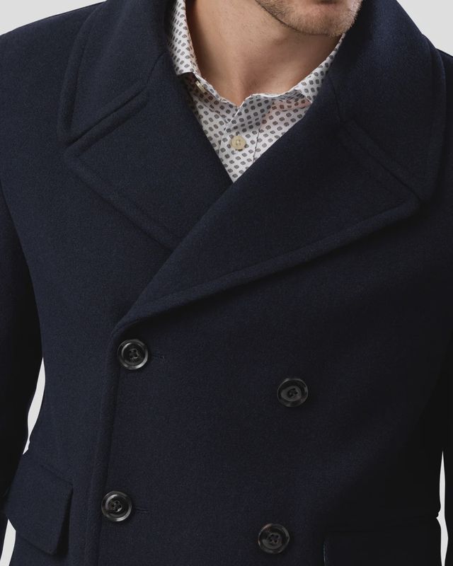 Brooksfield Jacket BFU1006 Pea Coat Navy