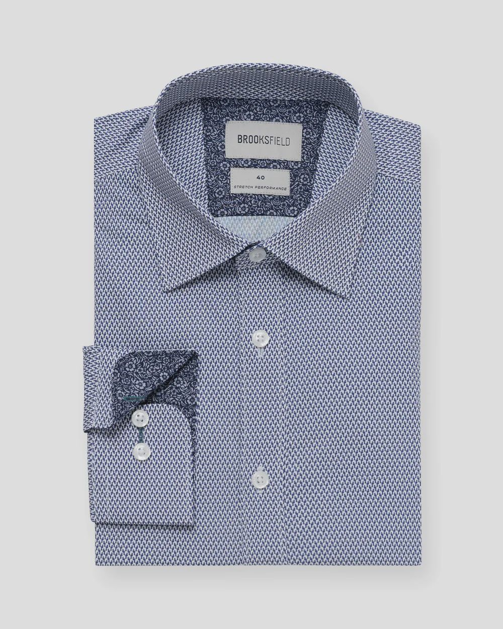 Brooksfield L/S BFC2608 Blue