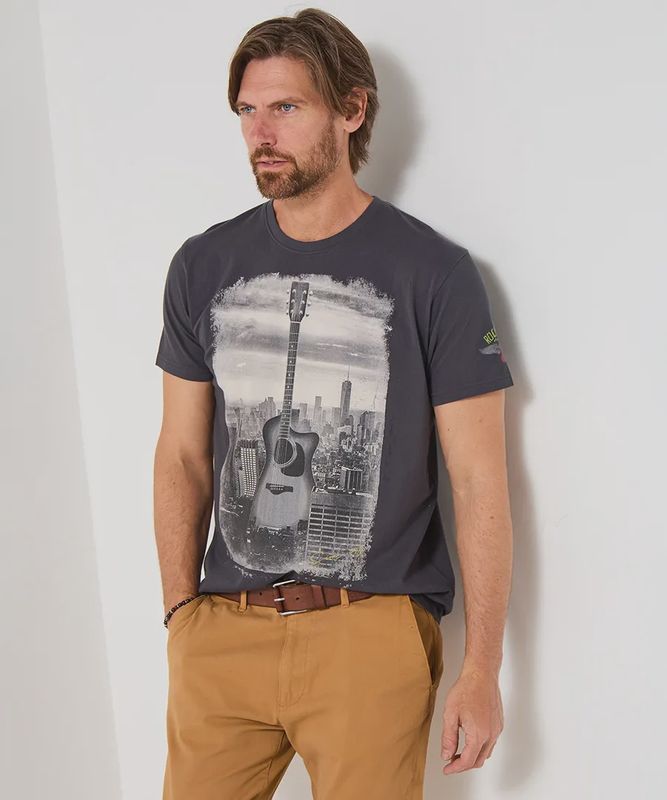 Joe Browns Tee Skyline Grey