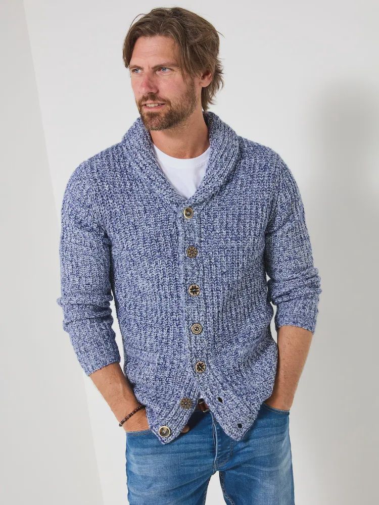 Joe Browns Cardigan Shawl Blue