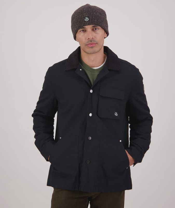 Swanndri Jacket Barrytown Black