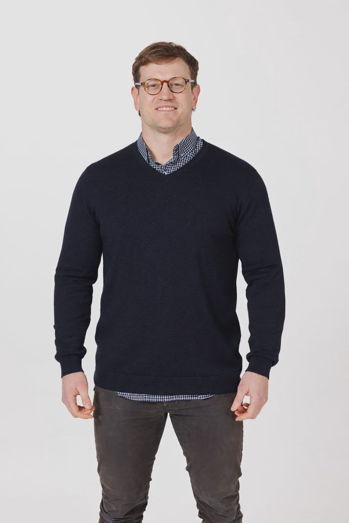 Lichfield V-Neck 9903 Navy