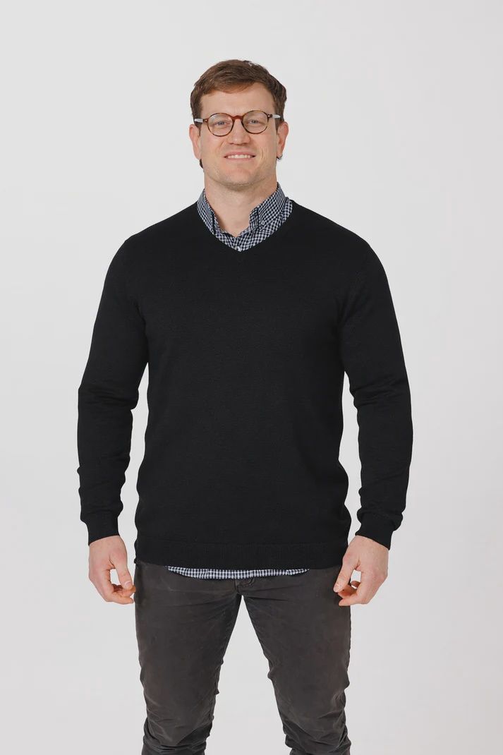 Lichfield V-Neck 9903 Black