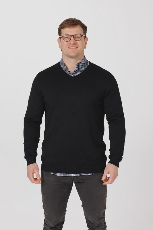 Lichfield V-Neck 9903 Black