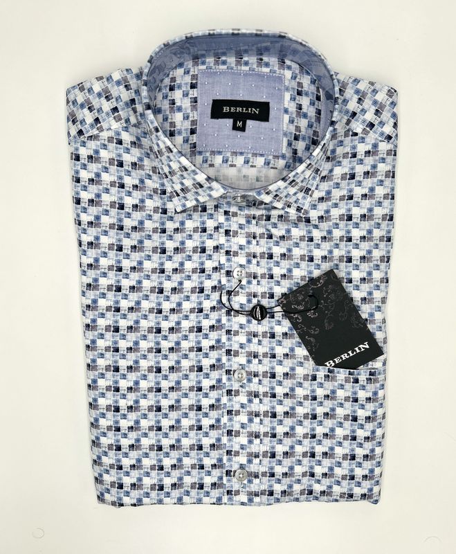 Berlin L/S 534 Chess Blue