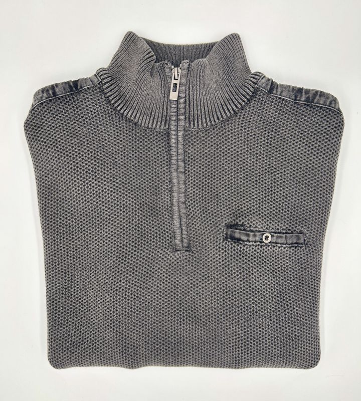 Berlin 1/4 Zip K314 Black