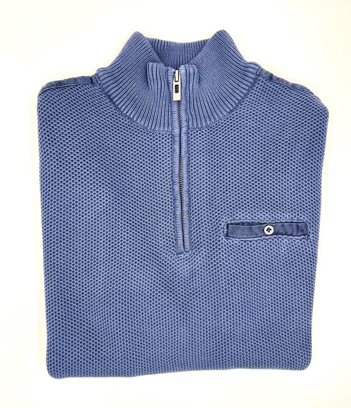 Berlin 1/4 Zip K314 Navy