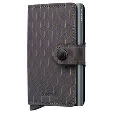 Secrid Miniwallet Optical Grey Yellow
