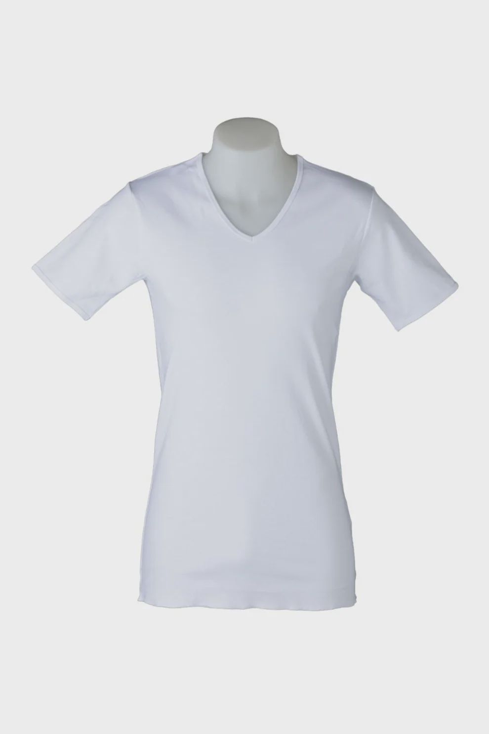 Lichfield V-Neck Tee White