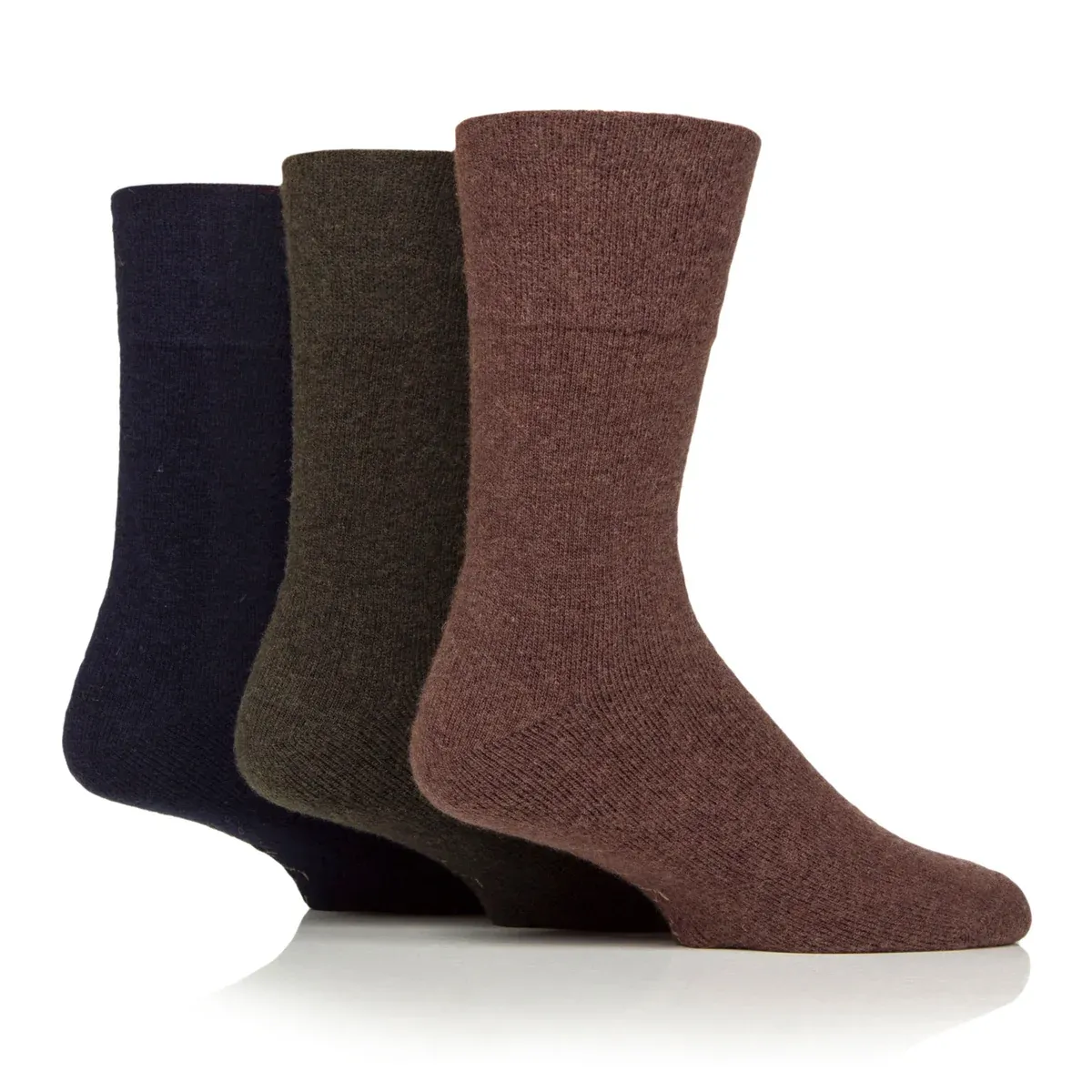 Gentle Grip 3 Pack Wool Walkers