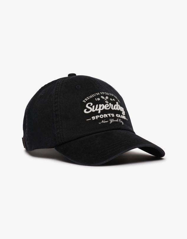 Superdry Cap Vintage Club Vintage Black