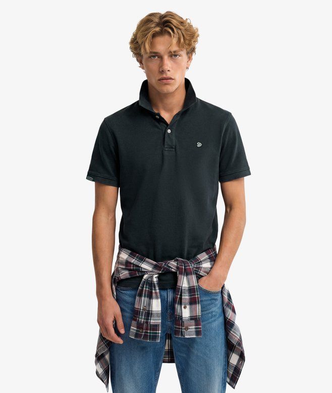 Superdry Polo Destroy Eclipse Navy