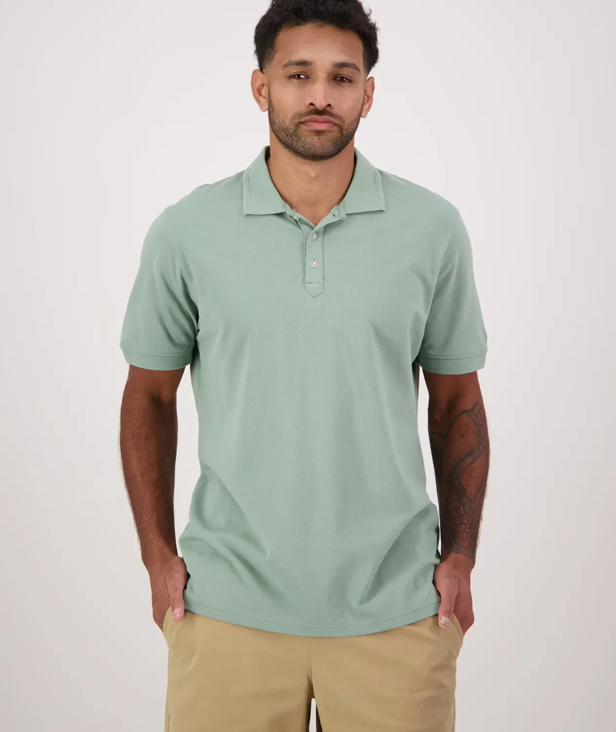 Swanndri Polo Highgrove Seafoam