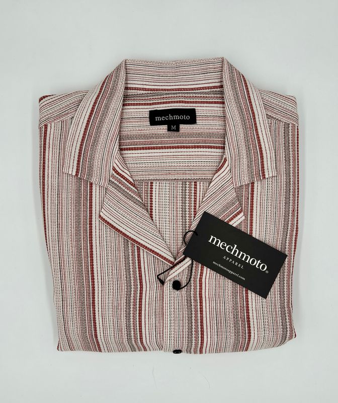 Mechmoto S/S knitted stripe 121 Brown