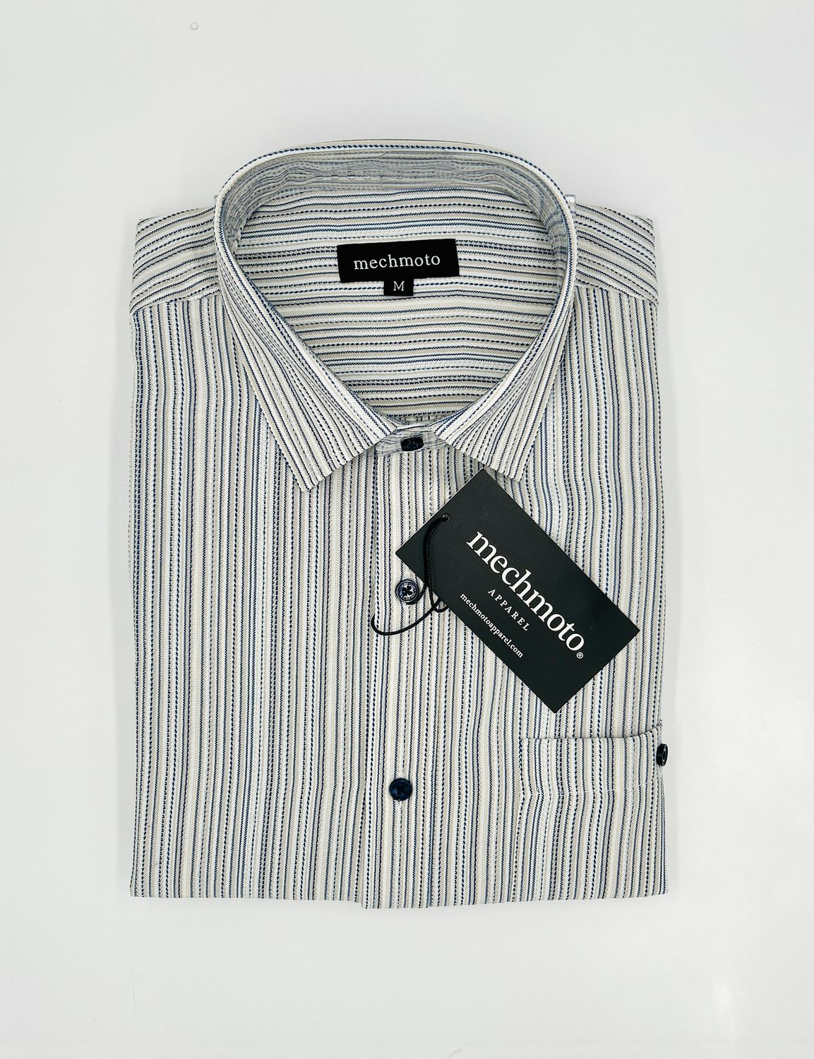 Mechmoto S/S 122 Striped Knit Blue