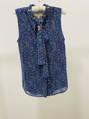 Michael Kors blue top size XS