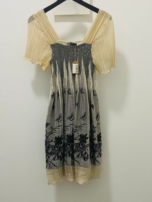 TSEGA butterflies birds dress size S
